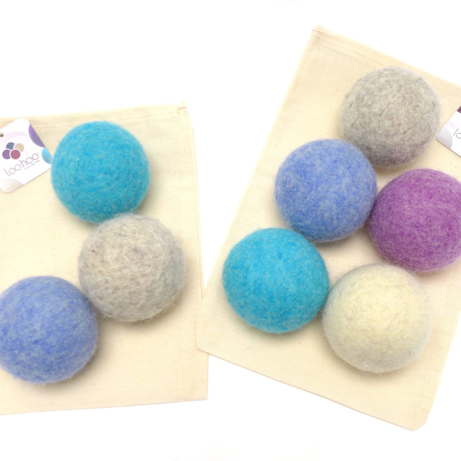 LooHoo Wool Dryer Balls Maine Made