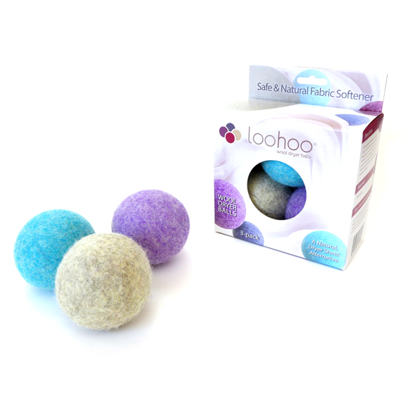 LooHoo Wool Dryer Balls Maine Made