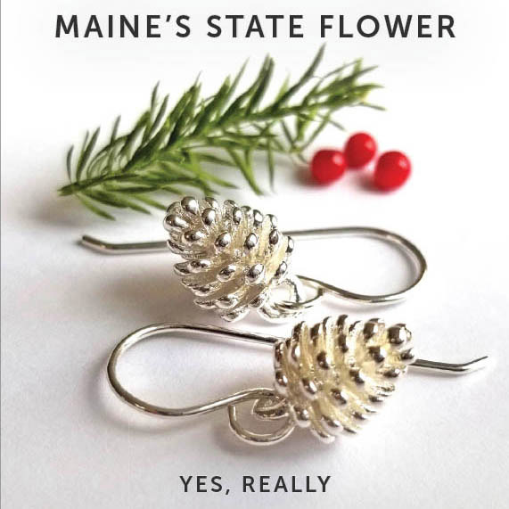 Pine Cones Maine State Flower