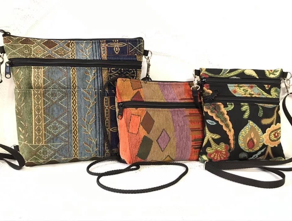 Deluxe Multi-Pocket, Wide Stringbag, & Shoulder/Hip Bag