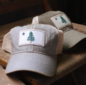 1901 Maine Flag Trucker Hats