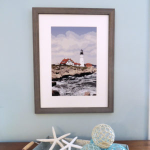 Portland Head Light - Poster Print