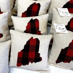 State of Maine Appliqued Balsam Fir Sachets